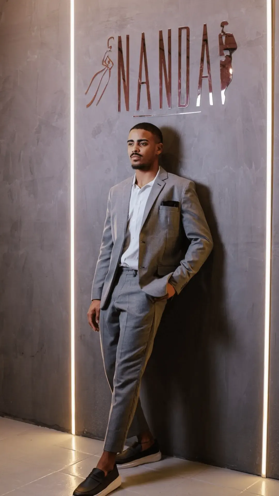 Terno de corte italiano para aluguel na Nanda Dress Suits